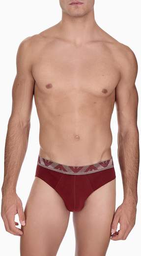 EMPORIO ARMANI Slip Uomo 3 Pack Bold Monogram