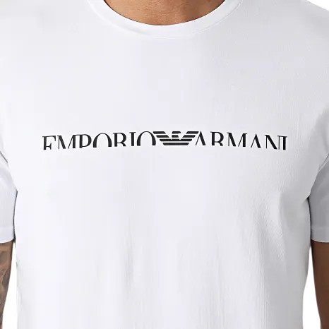 T-Shirt Uomo Emporio Armani con Logo | Girocollo