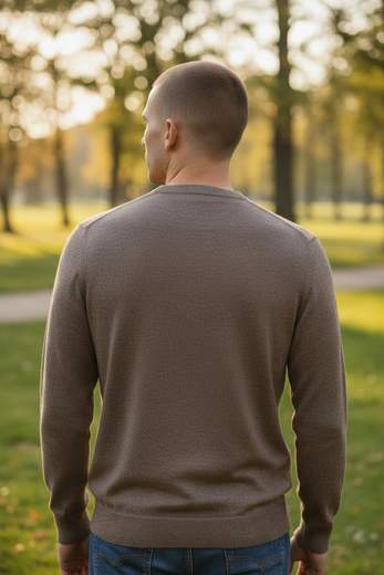 STILL Maglione Uomo Girocollo a Maniche Lunghe