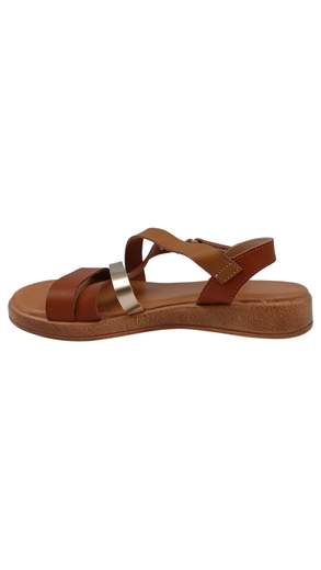 Sandali Donna Comfort con Fasce Incrociate Multicolore