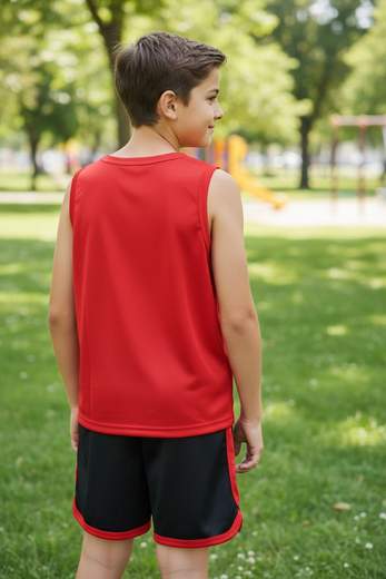 STILL Completo Basket Junior Canotta e Shorts Sportivo