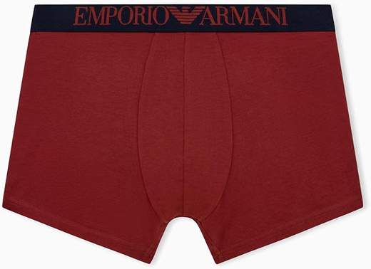 Emporio Armani Boxer Uomo Bi-Pack da 2 in Cotone Elasticizzato