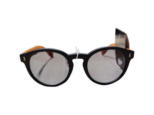 STILL KRONOS - Occhiali da Sole Uomo con Aste Effetto Legno e Protezione UV400