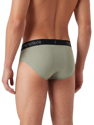 Slip Uomo Emporio Armani 3 Pezzi con Logo | Intimo Uomo