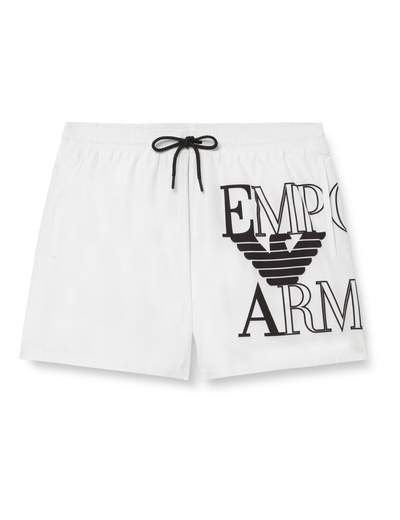 EMPORIO ARMANI Costume Uomo Emporio Armani con Maxi Logo – Boxer Mare con Coulisse