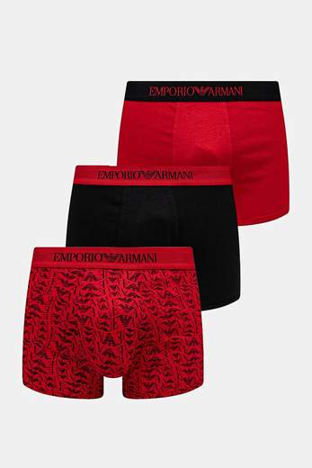 Boxer Uomo Emporio Armani Cotone Confezione 3 Pezzi