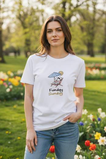 T-Shirt Donna con Stampa