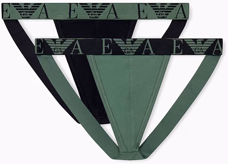 EMPORIO ARMANI Jockstrap Uomo 2-Pack
