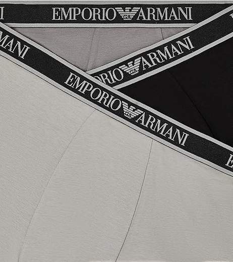 EMPORIO ARMANI Boxer uomo 3 pack: comfort essenziale e vestibilità stabile