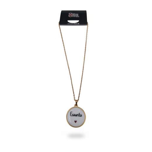 STILL Collana Donna con Ciondolo Smaltato