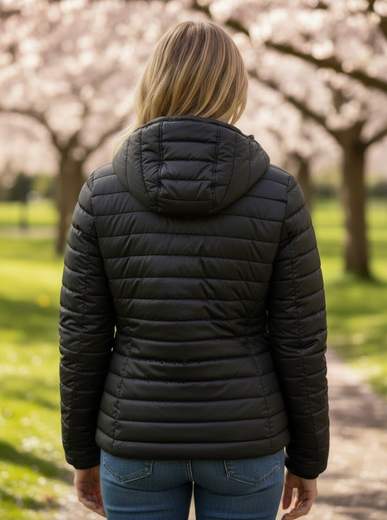 STILL Piumino Donna Trapuntato Leggero – Giacca con Cappuccio