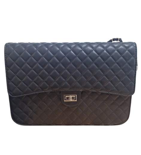 STILL Borsa Trapuntata con Tracolla a Catena