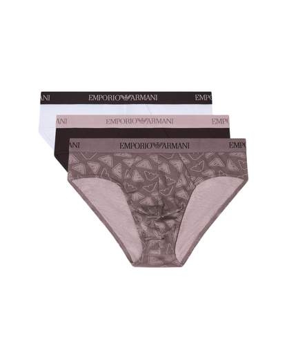 EMPORIO ARMANI Slip uomo Armani 3 pack: comfort quotidiano e vestibilità aderente