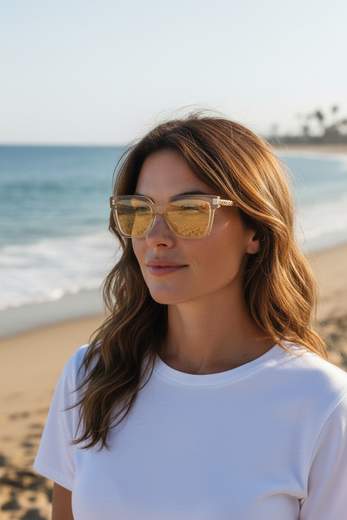 STILL Occhiali da Sole Donna Cat Eye Trasparenti