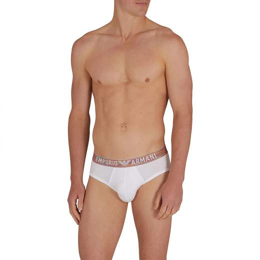 Slip Uomo Emporio Armani Cotone Stretch Confezione 2 Pezzi
