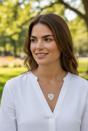 Collana Donna con Ciondolo Smaltato – Diverse Varianti
