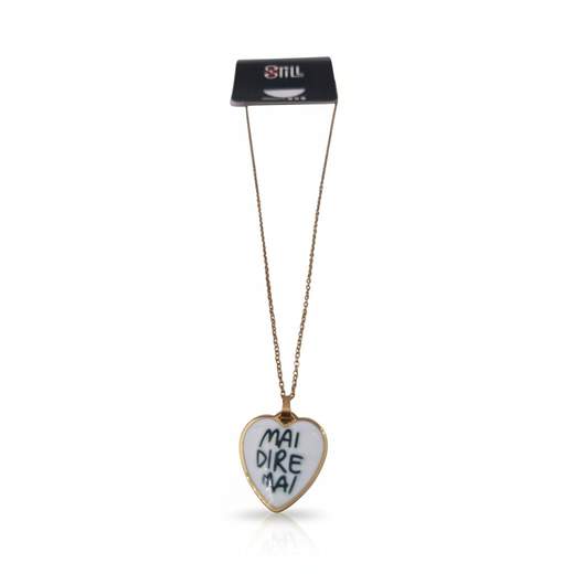 STILL Collana Donna con Ciondolo Smaltato