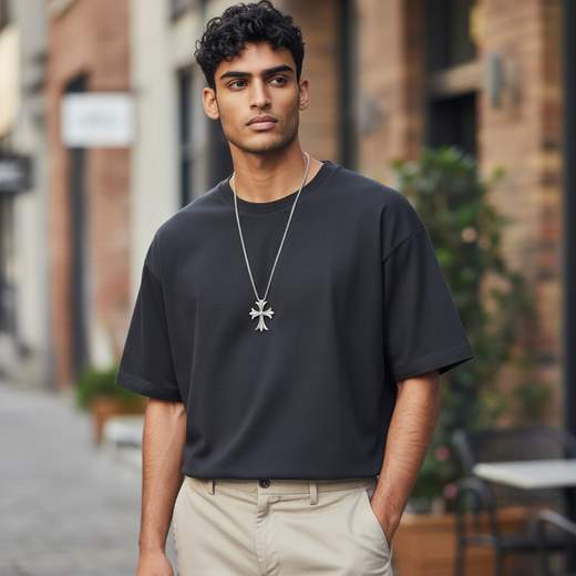 STILL COLLANA CROCE LAVORATA