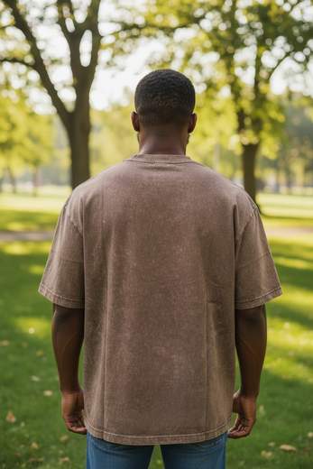 STILL T-shirt Oversize Effetto Delavé Uomo