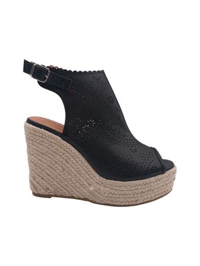 Sandali Donna Traforati con Zeppa Platform