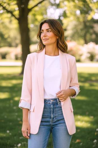 STILL Blazer con Rever Sciallato