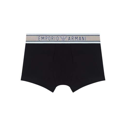 EMPORIO ARMANI Boxer uomo in cotone stretch con fascia logata