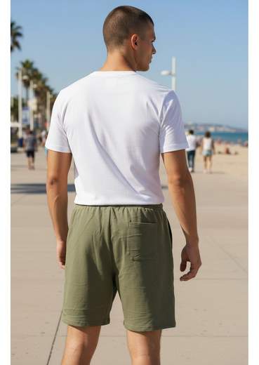 STILL Bermuda Uomo Tuta con Coulisse – Pantaloncino Casual Comfort Fit
