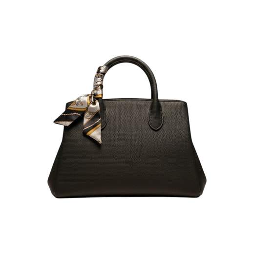 STILL Borsa Donna Elegante – Handbag Strutturata con Doppi Manici e Foulard