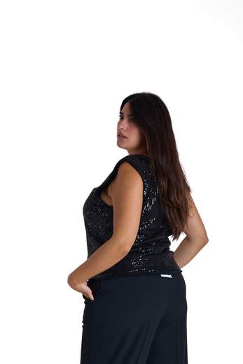 more by siste's TOP PAILLETTE paillettes 806