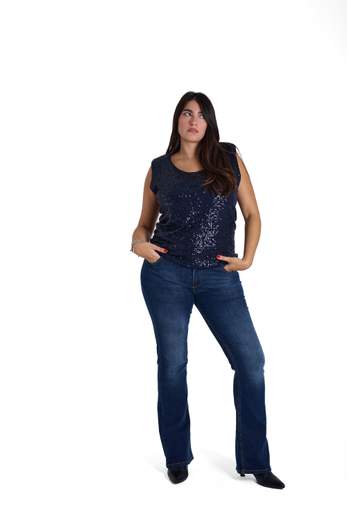 more by siste's TOP PAILLETTE paillettes 806