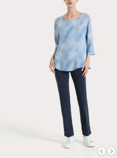 RAGNO A sigaretta TESSUTO STRETCH D293PW