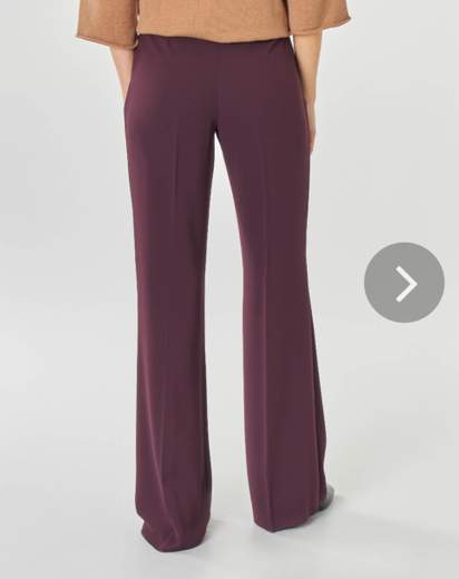 EMME di MARELLA pantalone palazzo Poliestere agamia