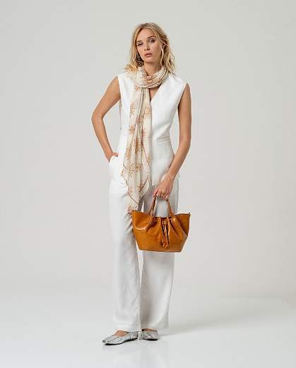surkana GILET LUNGO Viscosa 516HITE323