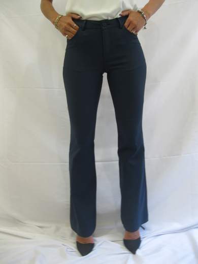 lana caprina pantalone zampa Cotone 2283
