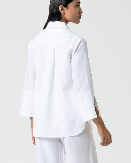 surkana camicia tinta unita Lino 525TINE125