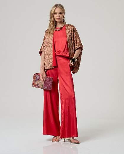 surkana pantalone palazzo Raso 516HINE523
