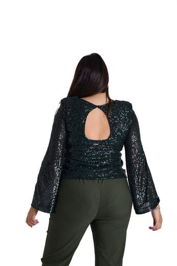 more by siste's blousa paillettes 305