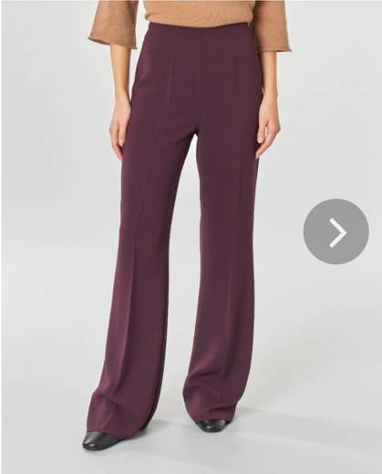 EMME di MARELLA pantalone palazzo Poliestere agamia