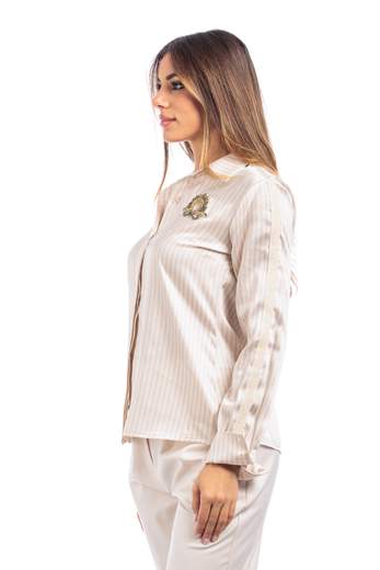ATOS LOMBARDINI CAMICIA A RIGHE Poliestere 6004