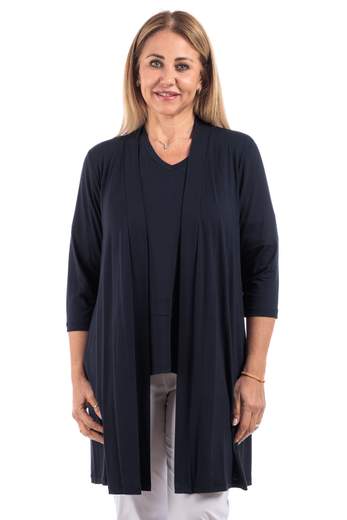 sophia cardigan lungo Viscosa 24036