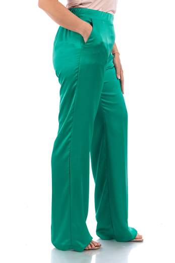 QUIIN21 pantalone palazzo Raso 705