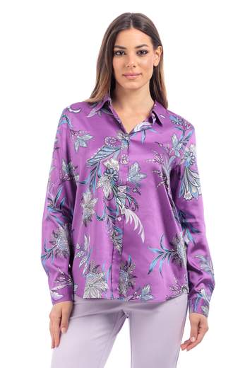 EMME di MARELLA camicia fantasia Poliestere FOCE