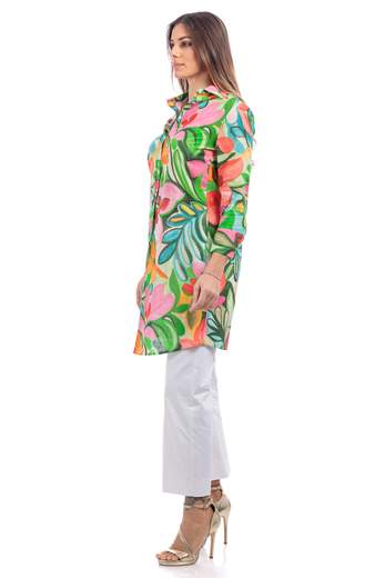 MISS BASTONCINO camicione Cotone D919