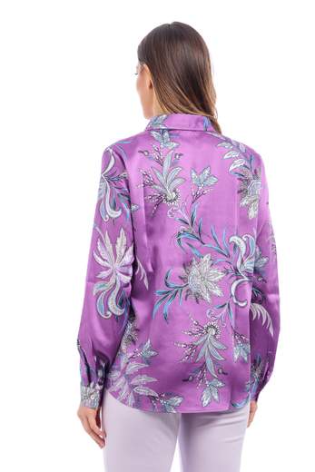 EMME di MARELLA camicia fantasia Poliestere FOCE