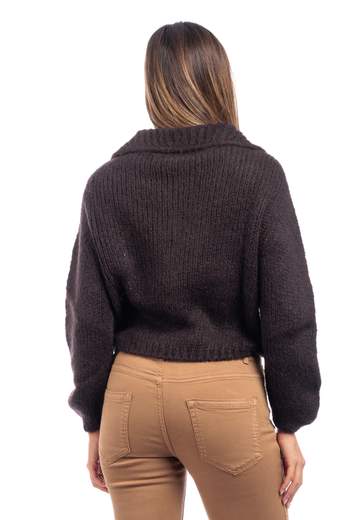 le streghe cardigan misto lana DI523