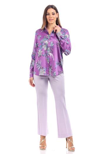 EMME di MARELLA camicia fantasia Poliestere FOCE