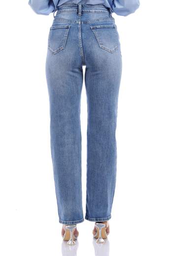 le streghe GAMBA DRITTA Denim SO211