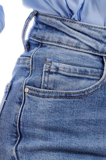 le streghe GAMBA DRITTA Denim SO211