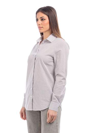 le streghe CAMICIA A RIGHE Cotone GM102