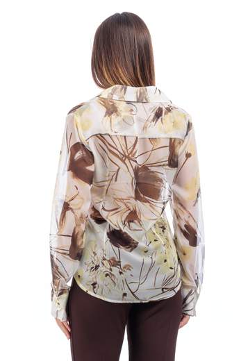 le streghe camicia fantasia georgette AD103
